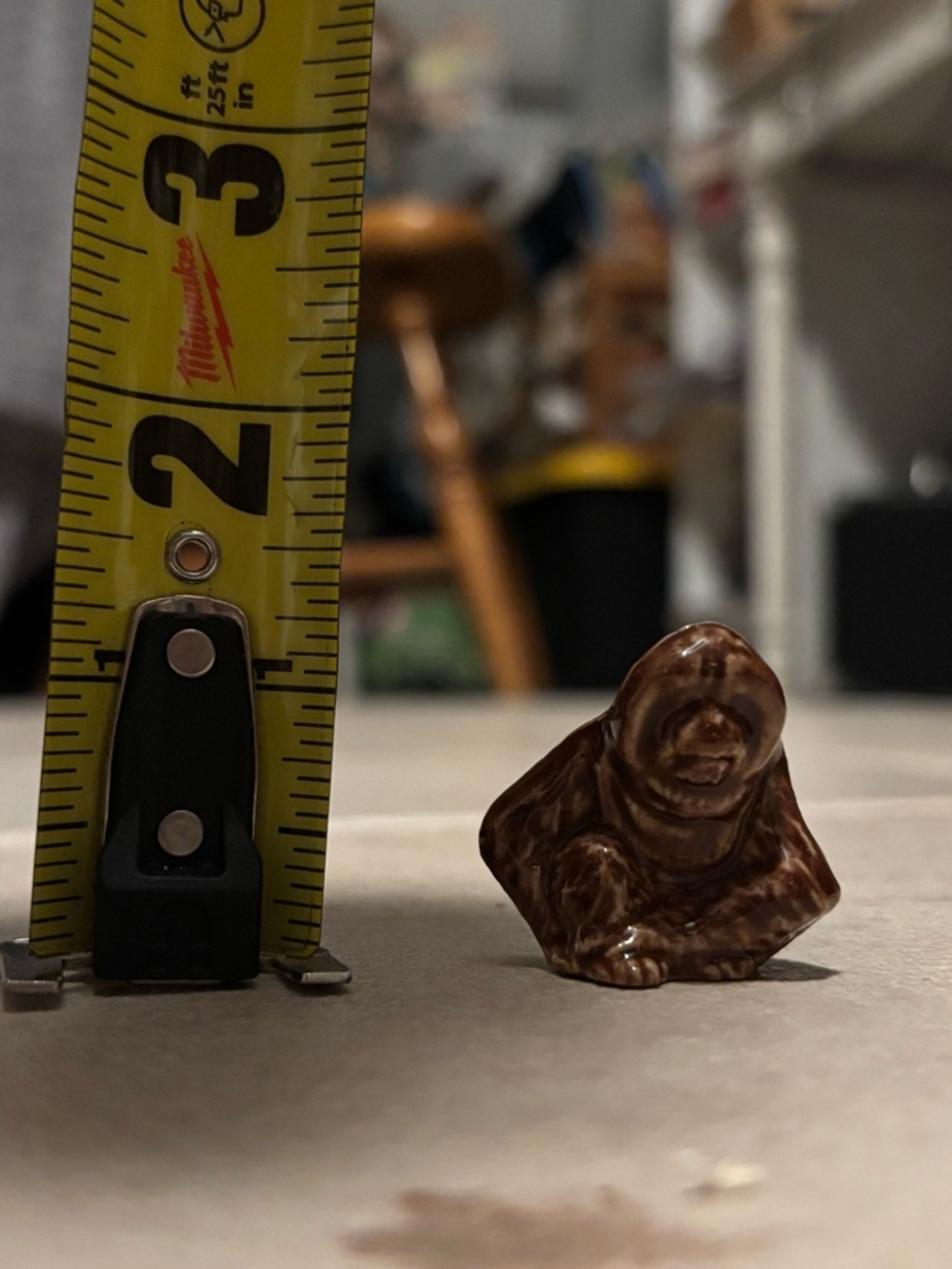 Wade Whimsies Red Rose
Tea Miniature Ceramic
Orangutan Figurine